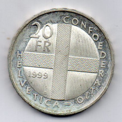 Suíça 20 Francos 1999 ( Schlacht bei Dornach )