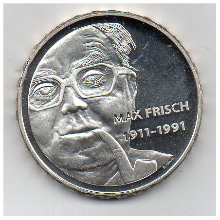 Suíça 20 Francos 2011 (Max Frisch)