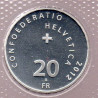 Suíça 20 Francos 2012 (100 J. Jungfraubahn)