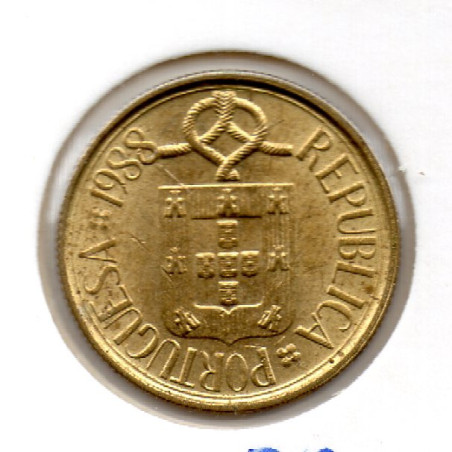 Portugal Escudo 1988 Sob