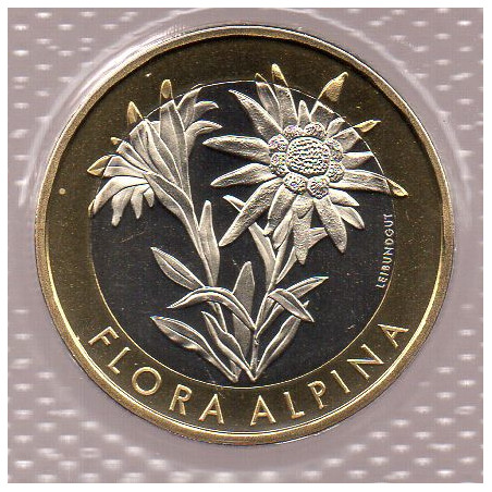 Suíça 10 Francos 2016 ( Flora Alpina