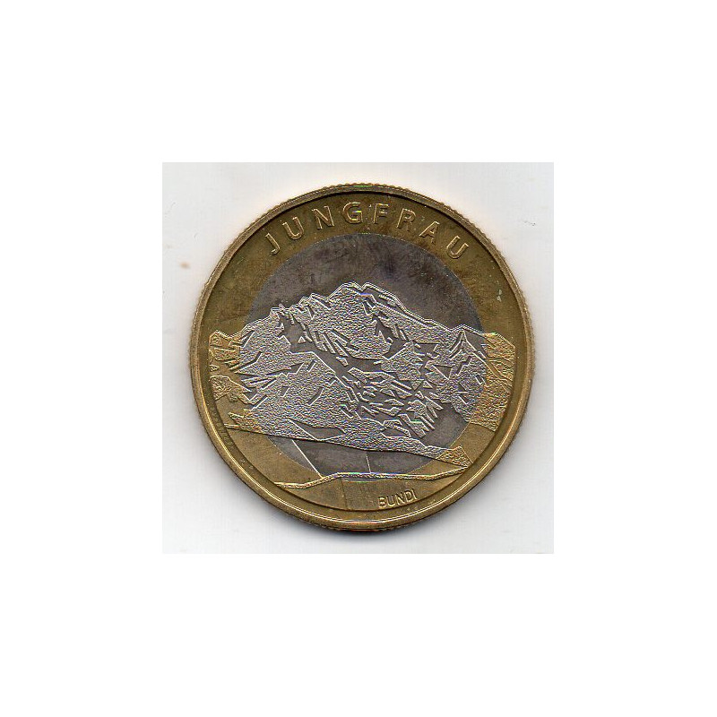 Suíça 10 Francos 2005 (Jungfrau