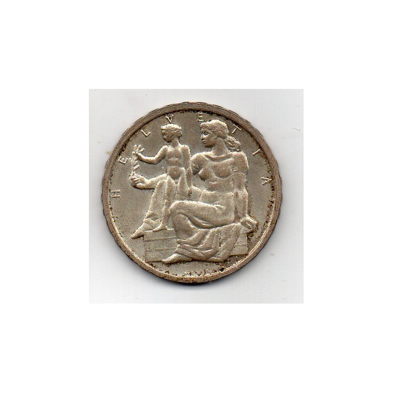 Suíça 5 Francos 1948 ( Bundesverfassung