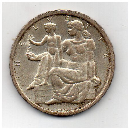 Suíça 5 Francos 1948 ( Bundesverfassung