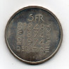 Suíça 5 Francos 1974 (Verfassungsrev.