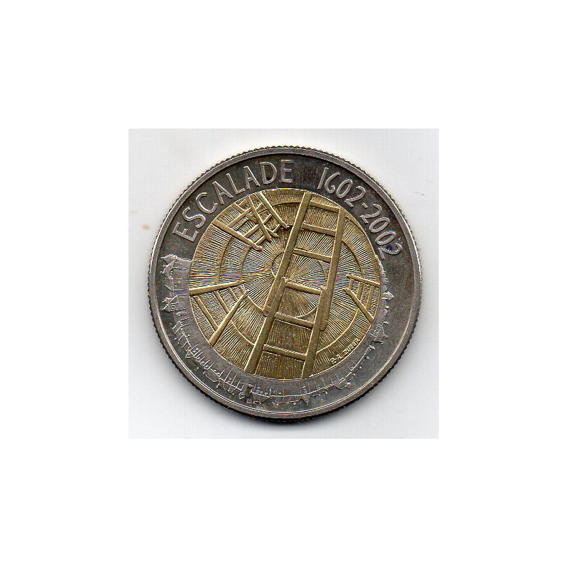 Suíça 5 Francos 2002 ( Esscalade Genève