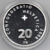 Suíça 20 Francos 2008 ( 100 J. Eishokey)