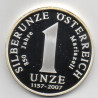 Áustria 2007 Onça Prata 850 Anos Maria Zell