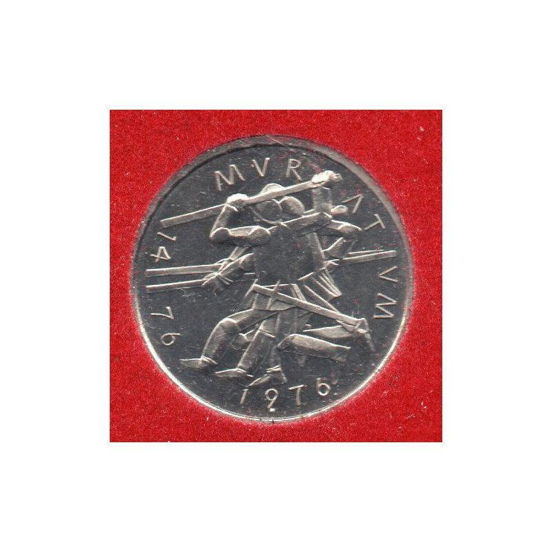 Suíça 5 Francos 1976 Murten
