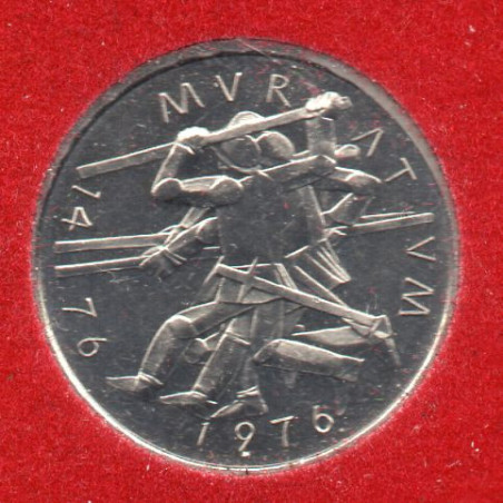 Suíça 5 Francos 1976 Murten