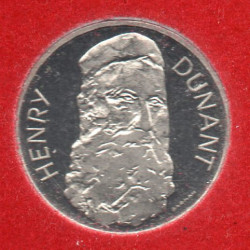 Suíça 5 Francos 1978 Henry Dunant