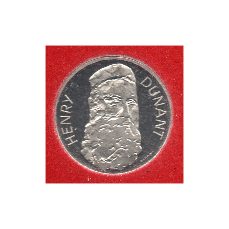 Suíça 5 Francos 1978 Henry Dunant
