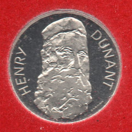 Suíça 5 Francos 1978 Henry Dunant