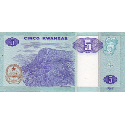 Angola 5 Kwanzas 1999