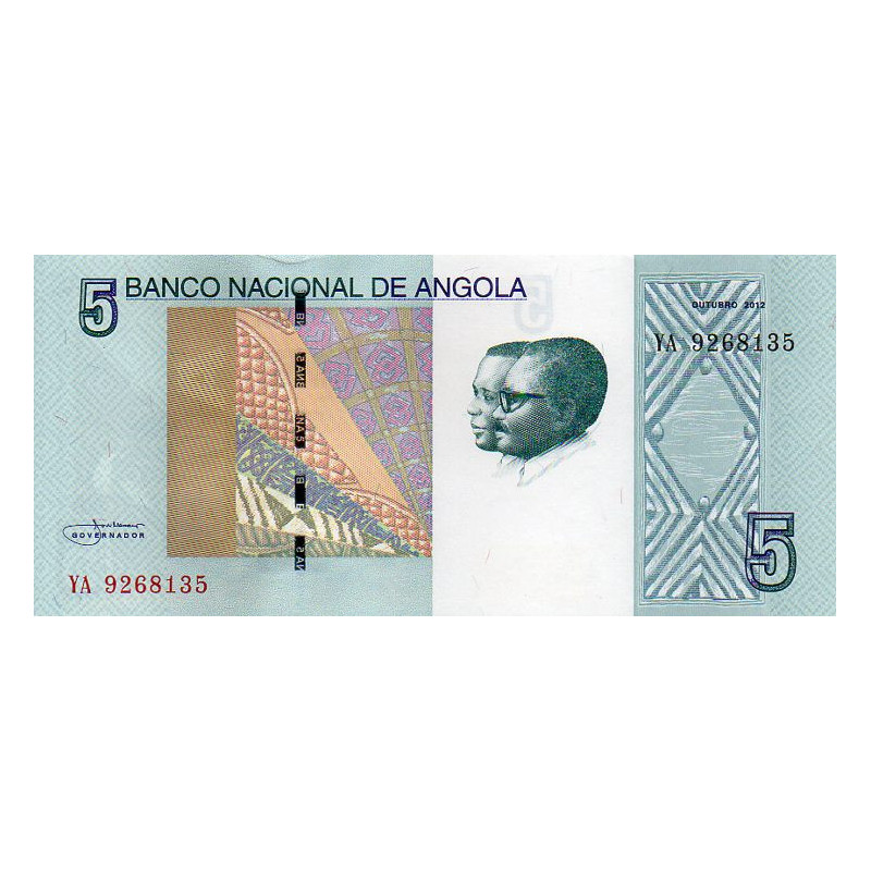 Angola 5 Kwanzas 2012