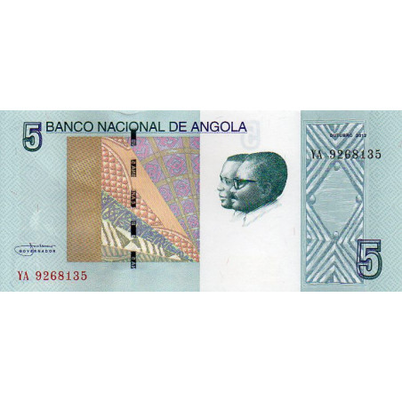 Angola 5 Kwanzas 2012