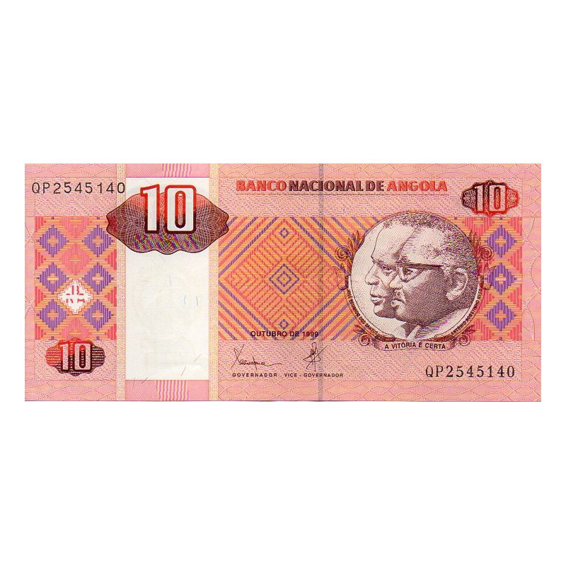 Angola 10 Kwanzas 1999