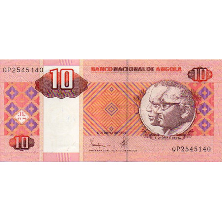 Angola 10 Kwanzas 1999