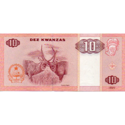 Angola 10 Kwanzas 1999