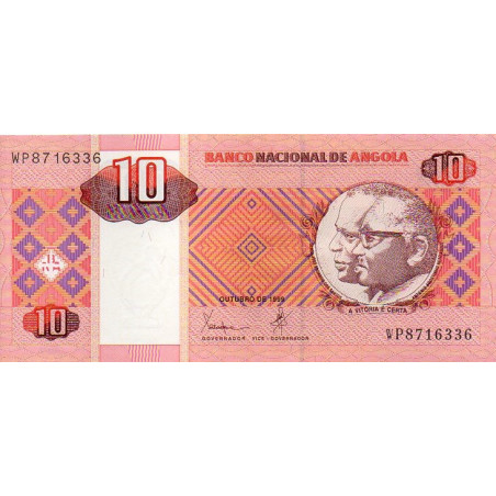 Angola 10 Kwanzas 1999