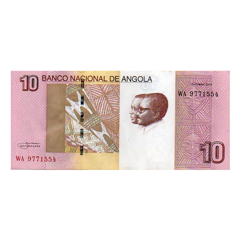 Angola 10 Kwanzas 2012