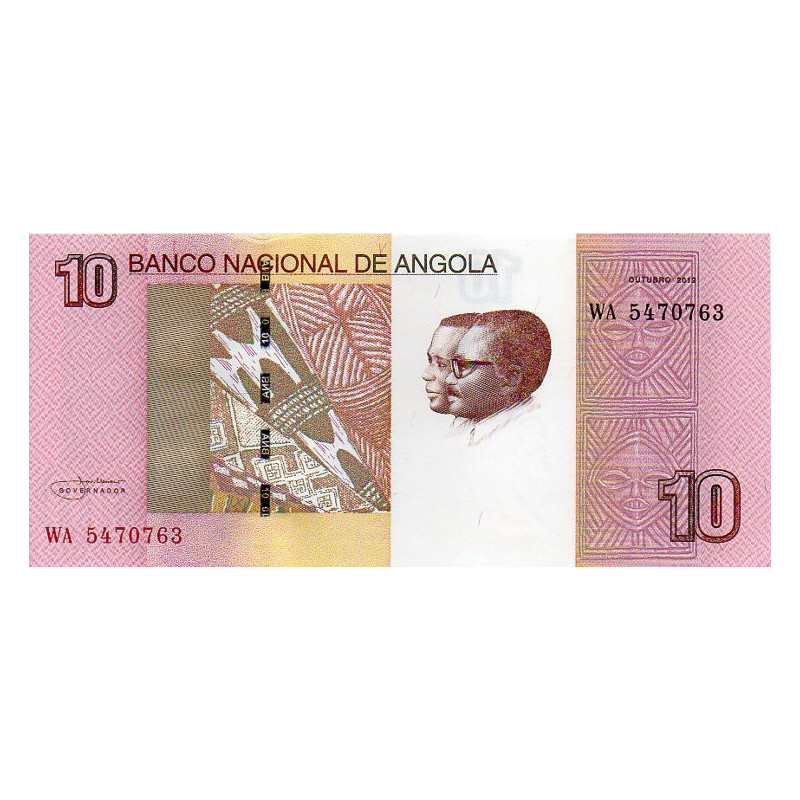 Angola 10 Kwanzas 2012