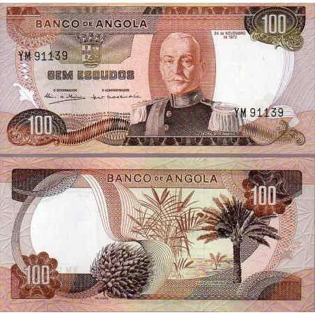 Angola 100 Escudos 1972