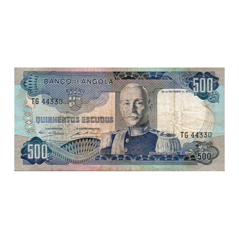 Angola 500 Escudos 1972