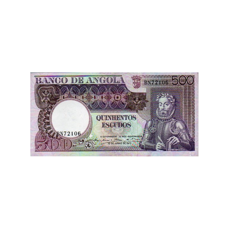 Angola 500 Escudos 1973