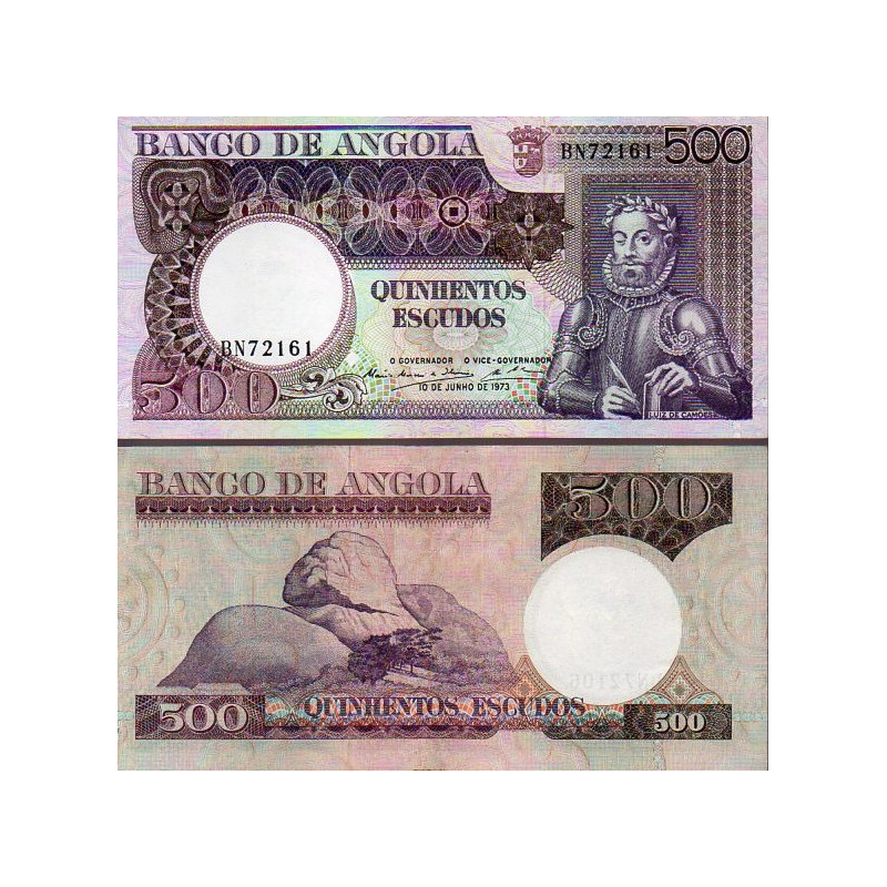 Angola 500 Escudos 1973