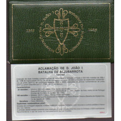 Portugal 25+100$00 1985 Batalha Aljubarrota