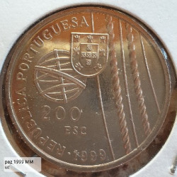 Portugal 200$00 1999 Série X Morte no Mar
