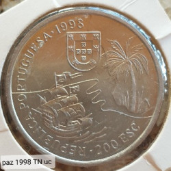 Portugal 200$00 1998 Série IX Terra Natal