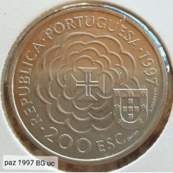 Portugal 200$00 1997 Série VIII  Irmão Bento Góis