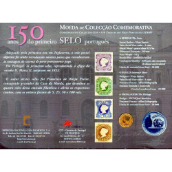 Portugal 5.00 € 2003 1° Selo Postal em Portugal