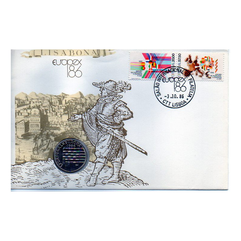 Portugal 1986 25 Escudos CEE Filatelia