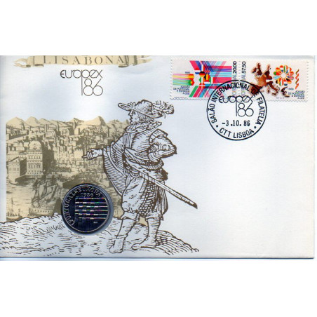 Portugal 1986 25 Escudos CEE Filatelia