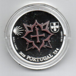 Portugal 7,50 € 2025 900 Anos Foral Ponte de Lima  Prata Proof