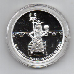 Portugal 7,50 € 2025 900 Anos Foral Ponte de Lima  Prata Proof
