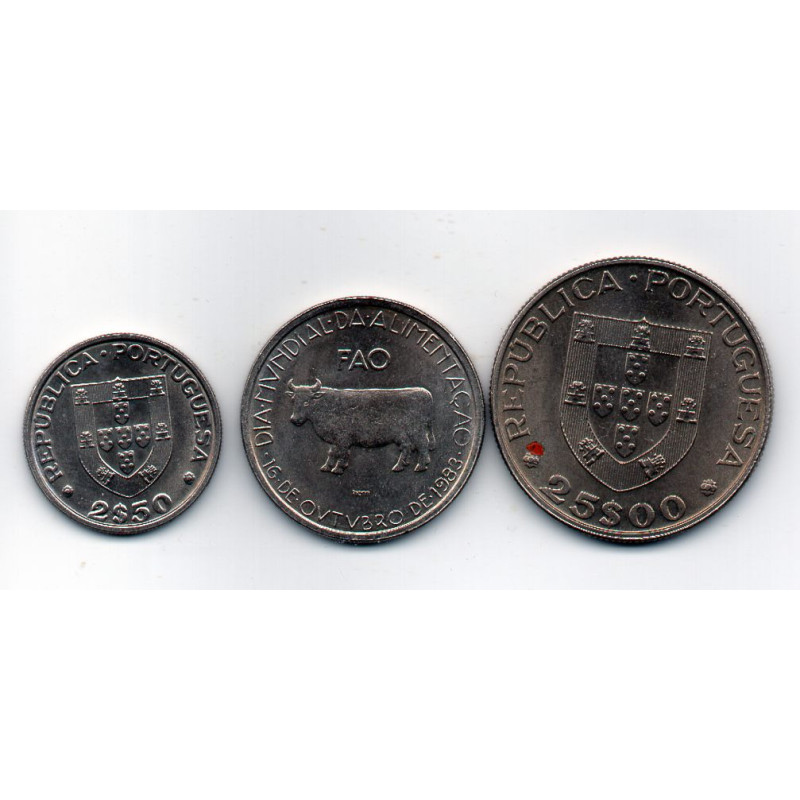 Portugal 2$50 1983 FAO
