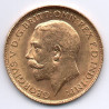 Reino Unido 1/2  Libra 1914 (ouro