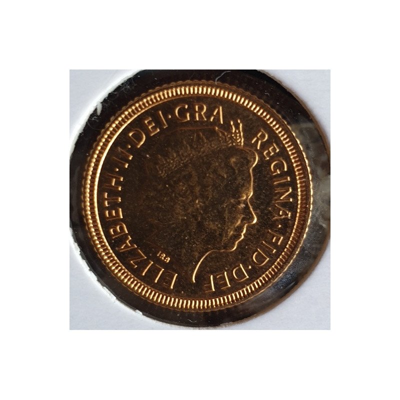 Reino Unido 1/2  Libra 2002 (ouro