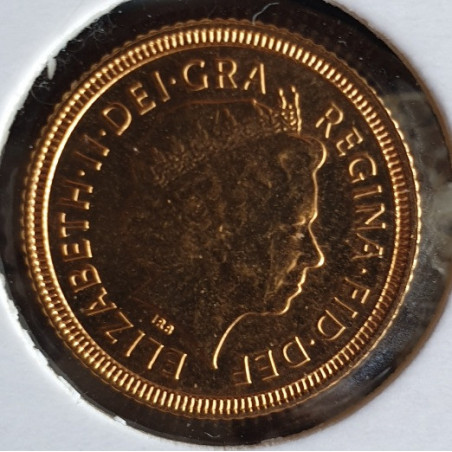 Reino Unido 1/2  Libra 2002 (ouro