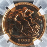 Reino Unido 1/2  Libra 2009 Certificada MS67 (ouro