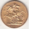 Reino Unido Libra 1888 Victoria (Coroada)(ouro