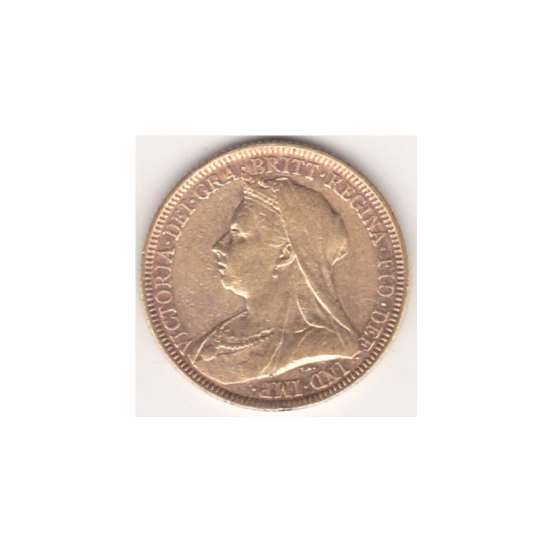 Reino Unido Libra 1893 Victoria (Viúva)(ouro