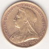 Reino Unido Libra 1893 Victoria (Viúva)(ouro