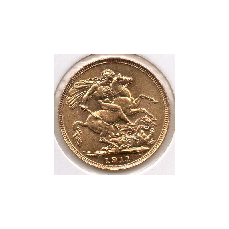 Reino Unido Libra 1911 Georgius V (ouro