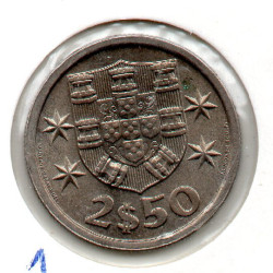 Portugal 2$50 1972 BE