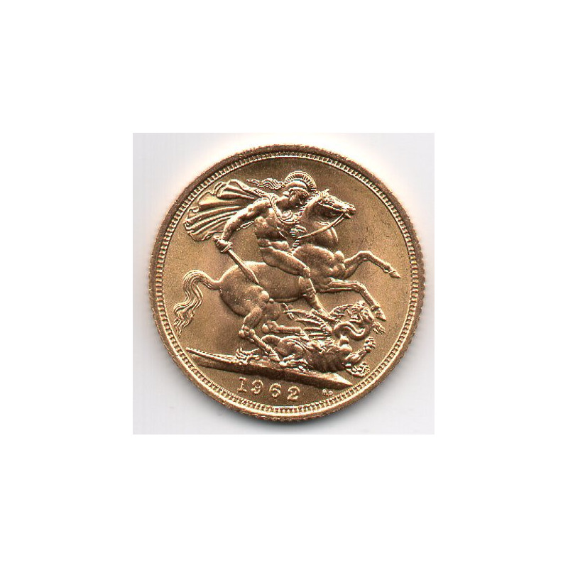 Reino Unido Libra 1962 Elizabeth II (ouro